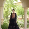 Embroidered Denim Kurti with Semi Palazzo Pant Set with Pocket | Women's Soft Denim Co-ord Set (Sizes 40–46) - Image 12