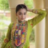 Embroidered Denim Kurti with Semi Palazzo Pant Set with Pocket | Women's Soft Denim Co-ord Set (Sizes 40–46) - Image 13