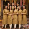 Festive Cotton Floral Print A-Line Kurti for Women – Matching Group & Twinning Ethnic Wear (Sizes M to 3XL)