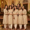 Festive Cotton Floral Print A-Line Kurti for Women – Matching Group & Twinning Ethnic Wear (Sizes M to 3XL) - Image 3