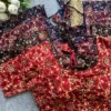 Hand Block Ajrakh Print Cotton Saree Blouse | Side Elastic Stretchable Padded Readymade Blouse (Fits 38-42) - Image 2