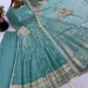 Heavy Sequence Work Fendy Silk Anarkali Gown Set - Image 2