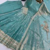Heavy Sequence Work Fendy Silk Anarkali Gown Set - Image 6