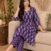 Jaipuri Bandhani Discharge Print Kurti with Leheriya Pant Set | Cotton Daily & Office Wear - Image 9