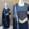 Jaipuri Bandhani Print Dabu Cotton Kurti with Palazzo & Dupatta Set | Mirror & Sequence Work Suit (Sizes M–5XL) - Image 2