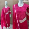 Jaipuri Bandhani Print Dabu Cotton Kurti with Palazzo & Dupatta Set | Mirror & Sequence Work Suit (Sizes M–5XL) - Image 6