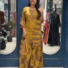 Jaipuri Print Pure Cotton Kurti with Skirt & Dupatta Set for Women | 60s Cotton Hand Work Ethnic Gopi Dress Set