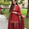 Jaipuri Print Pure Cotton Kurti with Skirt & Dupatta Set for Women | 60s Cotton Hand Work Ethnic Gopi Dress Set - Image 13