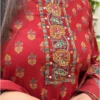 Jaipuri Print Pure Cotton Kurti with Skirt & Dupatta Set for Women | 60s Cotton Hand Work Ethnic Gopi Dress Set - Image 2