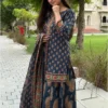 Jaipuri Print Pure Cotton Kurti with Skirt & Dupatta Set for Women | 60s Cotton Hand Work Ethnic Gopi Dress Set - Image 4