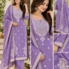 Jute Silk Embroidered Kurti Pant Set with Woven Daman Border & Dupatta - Image 8