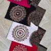 Khadi Cotton Applique Work Boat Neck Readymade Blouse – Front Open Non-Padded Saree Blouse (Alterable 32-44) - Image 2
