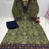 Kutch Hand Block Print Cotton Kurti Palazzo Set with Mirror Work (2-Piece) - Image 5