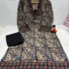 Kutch Hand Block Print Cotton Kurti Palazzo Set with Mirror Work (2-Piece) - Image 7