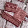 Lightweight Printed Georgette Saree with Handcrafted Real Mirror Detailing - Image 12