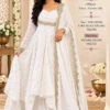 Mehru Vichitra Silk Flared Cape Top with Skirt & Dupatta Set | Designer Wedding & Party Wear Suit (Sizes S–6XL) - Image 22