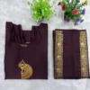Murugan Vel Embroidered Chettinad Cotton Kurti Set with Dupatta | Festive Ethnic Suit for Women - Image 7