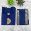 Murugan Vel Embroidered Chettinad Cotton Kurti Set with Dupatta | Festive Ethnic Suit for Women - Image 8