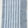 Narayanpet Pure Cotton Saree with Embroidered Flower Butta | Temple Zari Border Handloom Saree with Running Blouse (6.2M) - Image 10