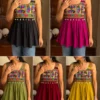 Navratri Garba Special Real Mirror Work Short Kurta for Women