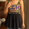 Navratri Garba Special Real Mirror Work Short Kurta for Women - Image 2