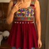 Navratri Garba Special Real Mirror Work Short Kurta for Women - Image 4