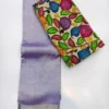 Original Handloom Mangalagiri Pattu Saree – Traditional Nizam Zari Border with Extra Kalahasthi Pen Kalamkari Blouse - Image 10
