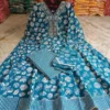 Plus Size Pure Cotton Anarkali Kurti Pant Dupatta Set (7XL to 10XL / Bust 54–60) | Flared Big Size Suit Set - Image 4
