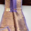 Pure Banarasi Kora Organza Silk Saree with Kadhwa Zari Weave - Image 10