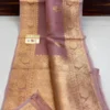 Pure Banarasi Kora Organza Silk Saree with Kadhwa Zari Weave - Image 15