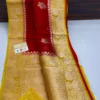 Pure Banarasi Kora Organza Silk Saree with Kadhwa Zari Weave - Image 24