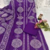 Pure Cambric 60x60 Cotton Bandhani Print Kurti Pant Set with Dupatta | Hand Work Neck Straight Suit (M–4XL) - Image 6