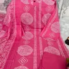 Pure Cambric 60x60 Cotton Bandhani Print Kurti Pant Set with Dupatta | Hand Work Neck Straight Suit (M–4XL) - Image 7