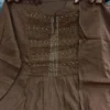 Pure Cotton 60 60 Flared Kurti Pant Set with Dupatta | Handwork Neck Pleated Ethnic Suit Set - Image 4