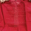 Pure Cotton 60 60 Flared Kurti Pant Set with Dupatta | Handwork Neck Pleated Ethnic Suit Set - Image 5