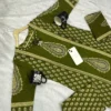 Pure Cotton 60 60 Printed A-Line Kurti Pant with Dupatta Set | Designer Handwork Yoke Ethnic Suit Set for Women - Image 15