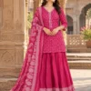 Pure Cotton 60x60 Gopi Dress Set – Handwork Short Kurti with Flared Skirt & Mal Cotton Dupatta - Image 5