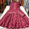Pure Cotton 60x60 Gopi Dress Set | Short Kurti with Heavy Flared Skirt & Mal Cotton Dupatta (Sizes M–3XL) - Image 13