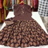 Pure Cotton 60x60 Gopi Dress Set | Short Kurti with Heavy Flared Skirt & Mal Cotton Dupatta (Sizes M–3XL) - Image 5