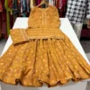 Pure Cotton 60x60 Gopi Dress Set | Short Kurti with Heavy Flared Skirt & Mal Cotton Dupatta (Sizes M–3XL) - Image 8