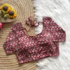 Pure Cotton Hand Block Print Readymade Blouse Wholesale – Padded, Side Elastic (Bust 38–42) - Image 14