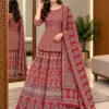 Pure Cotton Printed Gopi Dress Set for Women | Peplum Short Kurti with Flared Skirt & Dupatta 3-Piece Ethnic Suit