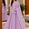 Pure Cotton Printed Gopi Dress Set for Women | Peplum Short Kurti with Flared Skirt & Dupatta 3-Piece Ethnic Suit - Image 10