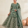 Pure Cotton Printed Kurti Skirt Set with Dupatta – Traditional Gopi Style Flared Ethnic Dress Set for Women - Image 19