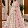 Pure Cotton Printed Kurti Skirt Set with Dupatta – Traditional Gopi Style Flared Ethnic Dress Set for Women - Image 2