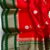 Pure Handloom Banarasi Katan Silk Saree with Resham Buta Weave | Silk Mark Certified - Image 5
