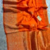 Pure Handloom Banarasi Raw Silk Saree with Antique Kaduwa Zari Work | Silk Mark Certified - Image 16