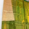 Pure Handloom Bridal Kanjivaram Silk Saree with Rich Contrast Zari Border & Traditional Pallu (Silk Mark Certified) - Image 7