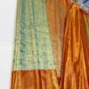 Pure Handloom Bridal Silk Saree with Elephant Zari Border