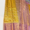 Pure Handloom Bridal Silk Saree with Elephant Zari Border - Image 9